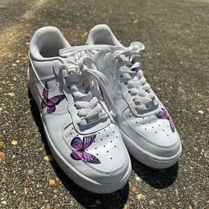 Custome butterfly Air Force one size 6